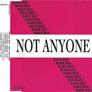 Black Box - Not Anyone album