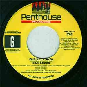 Buju Banton - Paid Not Played / One To One album