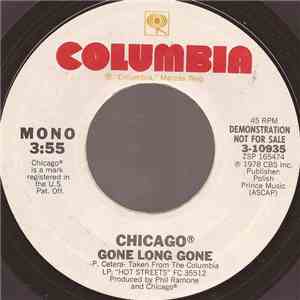 Chicago  - Gone Long Gone album