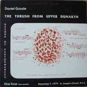 Daniel Goode - The Thrush From Upper Dunakyn album