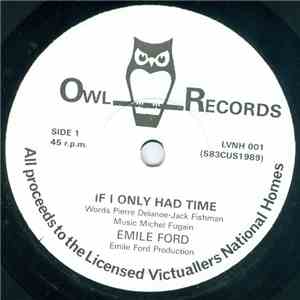Emile Ford - If I Only Had Time album