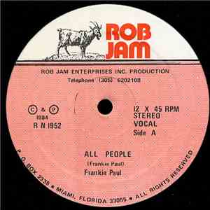 Frankie Paul - All People album