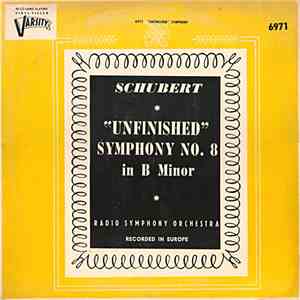 Franz Schubert / Radio Symphony Orchestra - "Unfinished" Symphony No. 8 album