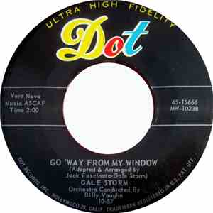 Gale Storm - Go 'Way From My Window / Winter Warm album
