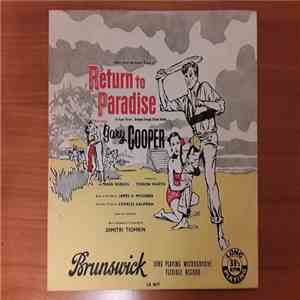 Gary Cooper , Dimitri Tiomkin - Return To Paradise album