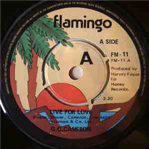 G.C. Cameron - Live For Love / If I Love You album