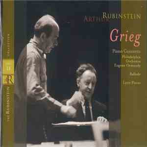 Grieg, Arthur Rubinstein - Piano Concerto, Ballade, Lyric Pieces album