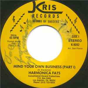 Harmonica Fats - Mind Your Own Business (Part 1) / Mind Your Own Business (Part 2) album