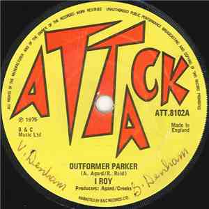 I Roy - Outformer Parker / Knatty Down There album