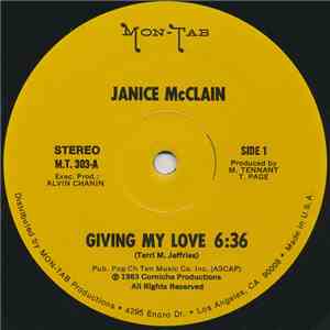 Janice McClain - Giving My Love album