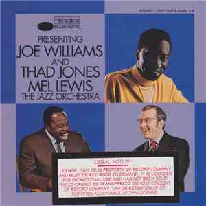 Joe Williams And Thad Jones/Mel Lewis Orchestra - Presenting Joe Williams And Thad Jones/Mel Lewis Orchestra album