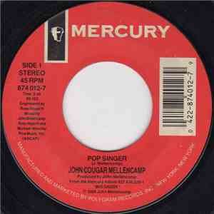 John Cougar Mellencamp - Pop Singer album
