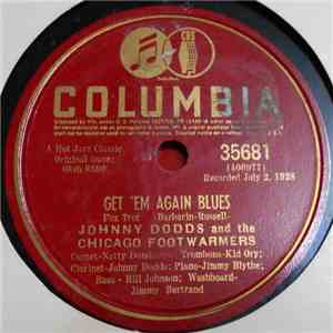 Johnny Dodds And The Chicago Footwarmers - Get 'Em Again Blues / Brush Stomp album