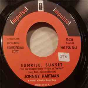 Johnny Hartman - Sunrise, Sunset / The More I See YOu album