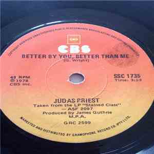 Judas Priest - Better By You, Better Than Me album