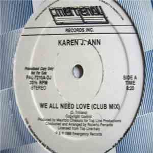 Karen J. Ann - We All Need Love album
