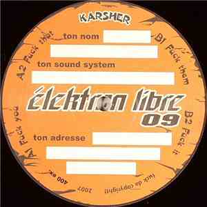 Karsher - Elektron Libre 09 album