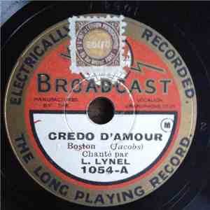L. Lynel - Credo D'Amour / Il Y A Une Fille Dans La Maison album