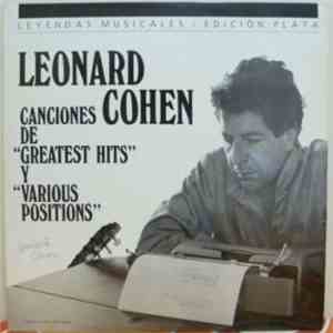 Leonard Cohen - Canciones de "Greatest Hits" Y "Various Positions" album
