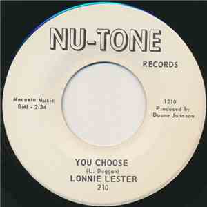 Lonnie Lester - You Choose / You Can't Go album