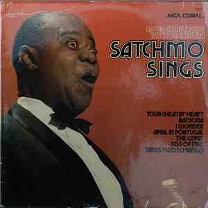 Louis Armstrong With Orchestra - Satchmo Sings album