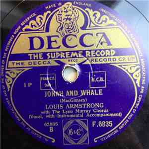 Louis Armstrong With The Lynn Murray Chorus - Shadrack / Jonah And Whale album