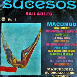 Manuel Jota Su Organo, Coro Y Ritmos - Sucesos Bailables Vol. 3 album