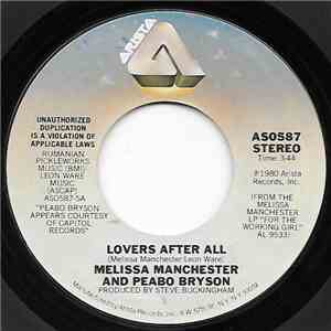 Melissa Manchester And Peabo Bryson - Lovers After All album