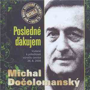 Michal Dočolomanský - Posledné Ďakujem album