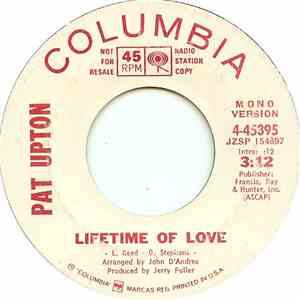 Pat Upton - Lifetime Of Love album