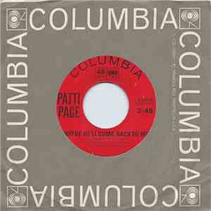 Patti Page - Maybe He'll Come Back To Me album