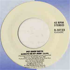 Pet Shop Boys - Always On My Mind album