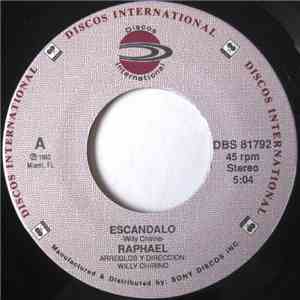 Raphael  - Escandalo album