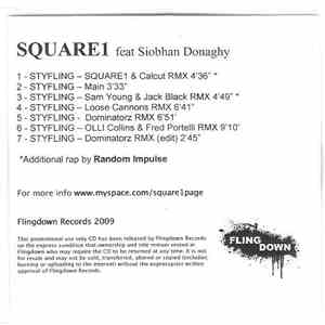 Square1 Feat. Siobhan Donaghy - Styfling album