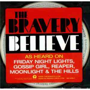The Bravery - Believe album