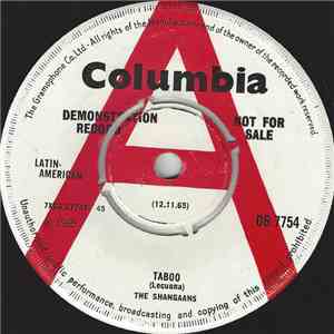The Shangaans - Taboo / Ntjilo Ntjilo album
