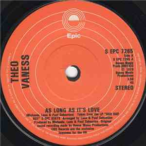 Theo Vaness - As Long As It's Love album