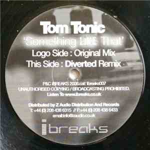 Tom Tonic - Something Like That album