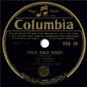 Tony Bennett - Cold, Cold Heart / Because Of You album