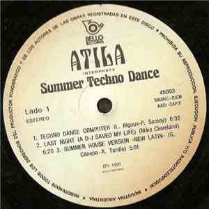 Various - Atila Summer Techno Dance album