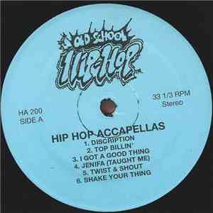 Various - Hip Hop Accapellas album