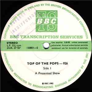 Various - Top Of The Pops - 926 album