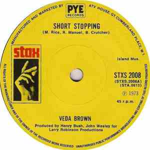 Veda Brown - Short Stopping / I Can See Every Woman's Man But Mine album