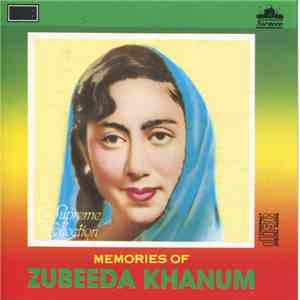 Zubeeda Khanum - Memories of Zubeeda Khanum album