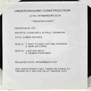2-Men On Wax - That P-ussy Got Me Hooked album