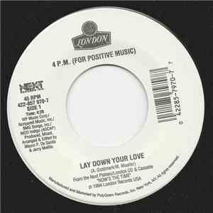 4 P.M. (For Positive Music) - Lay Down Your Love / Sukiyaki album