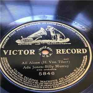 Ada Jones - Billy Murray - All Alone album