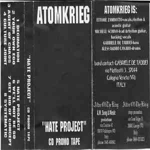 Atomkrieg - Hate Project album