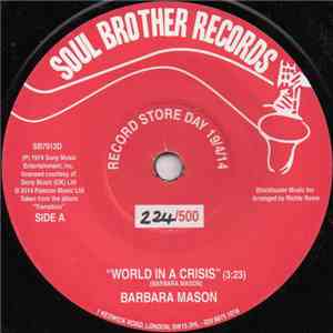 Barbara Mason - World In A Crisis / Give Me Your Love album