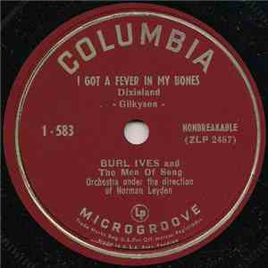Burl Ives And The Men Of Song - I Got A Fever In My Bones / The Doughnut Song album